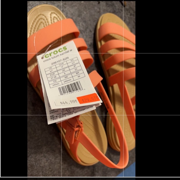 Crocs Sandals size 7 - Picture 2 of 2